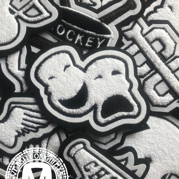 Chenille Varsity Hockey Patches