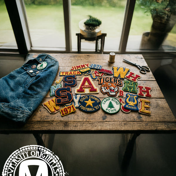 Chenille Varsity Hockey Patches