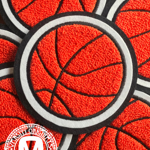Chenille Varsity Basketball Patches