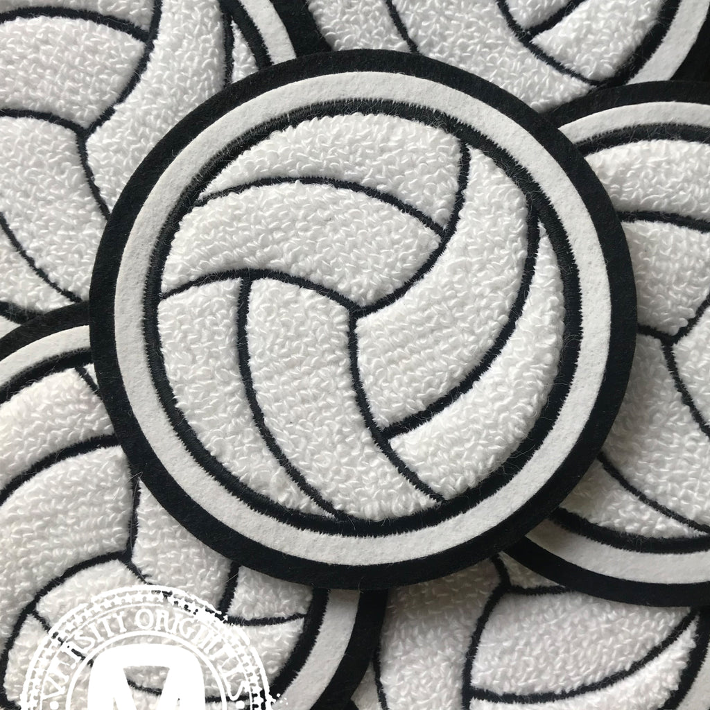 Alpinleux 8 stuks volleybal opstrijkbare patch, volleybalpatches Alpinleux 8 stuks volleybal opstrijkbare patch, volleybalpatches